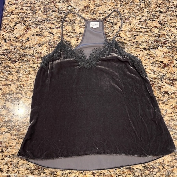 Cami NYC The Racer Velvet Camisole Revolve Size Small - Picture 4 of 10
